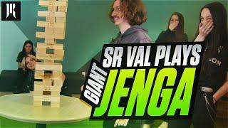 VALORANT Pros vs. GIANT JENGA - Shopify Rebellion VALORANT