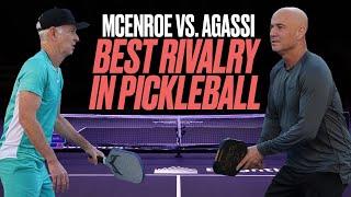 Agassi vs. McEnroe THE BEST MATCH in Pickleball