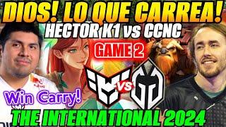 HECTOR K1 win carry vs CCNC Game 2! HEROIC vs GLADIATORSThe International 2024 DOTA 2