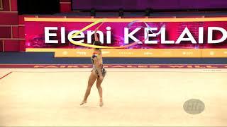 KELAIDITI Eleni (GRE) - 2019 Rhythmic Worlds, Baku (AZE) - Qualifications Ribbon