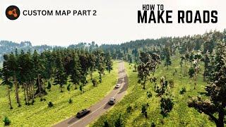 Beamng.DRIVE // Custom map part2 // how to make the perfect road