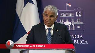 Conferencia de prensa del presidente José Raúl Mulino: 14 de noviembre de 2024