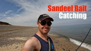 Sandeel Bait Catching on Hottest Day of the Year