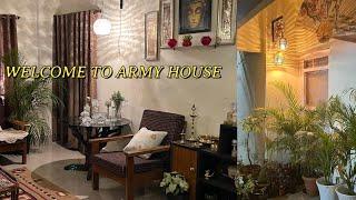 INDIAN  ARMY OFFICER'S QUARTER : EXCLUSIVE HOUSE TOUR