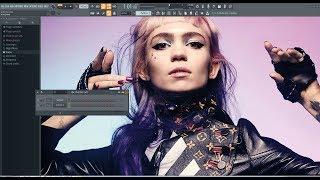 Making A Grimes Type Beat- FL STUDIO 20.5