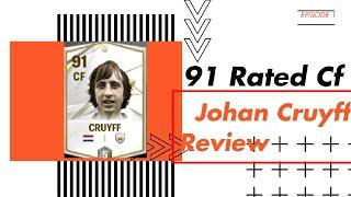 The GOAT Dribbler! 91 Rated CF Johan Cruyff Gameplay and Review  || EA FC MOBILE