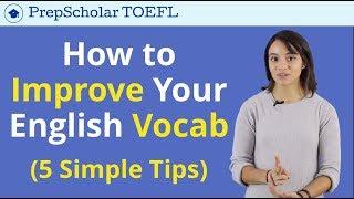 Building English Vocabulary | Tips and Tricks for TOEFL Vocabulary