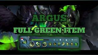 NEW ARGUS FULL GREEN  BUILD!