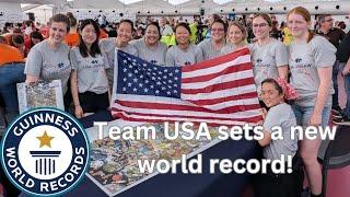 Team USA sets a new world record!