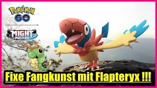 Fixe FANGKUNST mit Flapteryx !!! (Gesteins Event) | Pokémon GO Deutsch # 3299