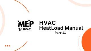 HEAT LOAD CALCULATION GUIDE | MEP HVAC Beginners Guide