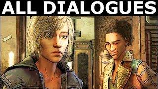 Louis Kicked AJ & Clementine Out Of School - All Dialogues - The Walking Dead Final Season 4 Ep. 2