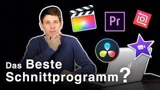 Welches ist das beste Videoschnittprogramm?