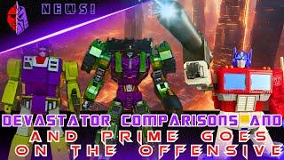 Collector's Crafts Megatron Arm and Dreamstar Devastator Comparisons!!!