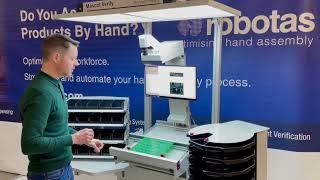 Robotas Launch Verify the Inline THT Component Inspection System
