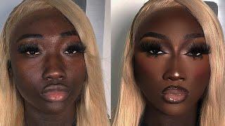 In depth Darkskin Makeup Tutorial 