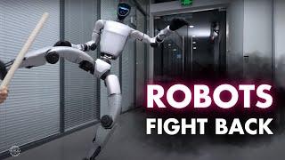 AI Robots Learn to Fight Back