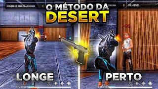 1 TIRO 1 CAPA! COMO DAR CAPA DE DESERT NO FREE FIRE em 2024!  (Desert Eagle, Aguia do Deserto)