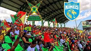 Highlight GUYANA Amazon Warriors vs ST LUCIA Kings 2024 CPL (Fan Experience)