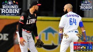 Resumen: Leones del Escogido VS Tigres del Licey Round Robin (13/01/2925)