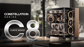 C8 Curve Wood PC Case: The Perfect Blend of Modern Design & Superior Cooling