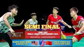 Yess Menang!!Kang Khai Xing-Aaron Tai CEMERLANG Mara Ke FINAL!!HEBAT!! |Wjc2024|