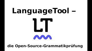 Tools für LanguageTool-Beitragende, Teil 1