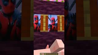Bye Bye Bye  Deadpool Minecraft Animation  #minecraft #shorts