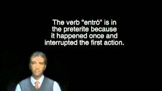 Spanish Grammar: preterite and imperfect together