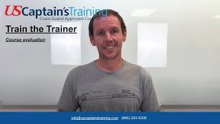 Course evaluation | Train the Trainer | US Captain's Training