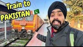 TRAIN TO PAKISTAN  | FROM AMRITSAR TO LAHORE ROUTE - ATTARI WAGHA BORDER