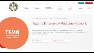 Join the ACEM Trauma Emergency Medicine Network