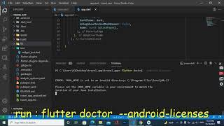 #fix #flutterdoctor #android How To Fix Flutter Android License Status Unknown Problem