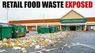 RETAIL FOOD WASTE EXPOSED DUMPSTER DIVING IN THE UK