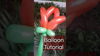 Balloon Flower Tulip TUTORIAL  @balloon daisy clown