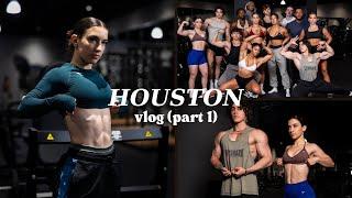 HOUSTON VLOG (PART ONE) | Photoshoot, Behind the Scenes, Food and More