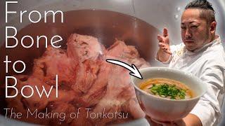 How Tonkotsu is Made: Three Days to Make Tokyo's Best Hakata Ramen