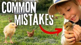 Raising BABY CHICKS - What to AVOID.