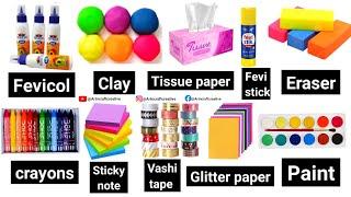 10 Home made craft materials items/How to make Craft Materials in home for School/10 Ghar pe Crafts