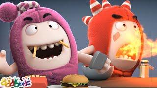 Lunch | Oddbods - Food Adventures | Cartoons for Kids