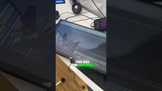 I broke my monitor playing Fortnite