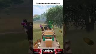Game over in seconds  #bgmi #pubg #pubgmobile #shorts #battlegroundsmobilaindia