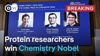 Artificial intelligence helps trio of protein pioneers win Nobel Prize in Chemistry | DW News