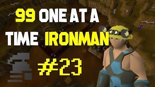 I nearly RUINED the account! (Ironfficient #23) - Mining 1