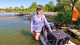 Fishing Rocky Fork Lake kayak bass fishing tournament