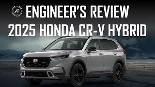 ENGINEER'S REVIEW OF 2025 HONDA CR-V HYBRID // BETTER THAN COMPETITORS?