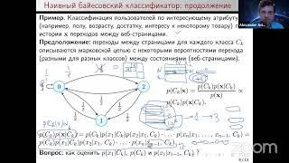 Intelligent Systems: Machine Learning seminars