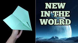 FLY very fast, how to make an easy paper airplane, how to fold a paper airplane 250 feet