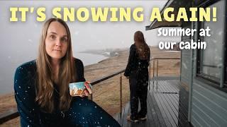 SNOW in June? A Week of Quiet Mornings in Our Arctic Cabin ︱ Svalbard, Polar Day