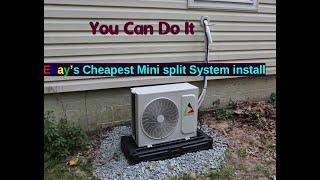 How To  Install a Mini Split Heat Pump Confortotal DIY